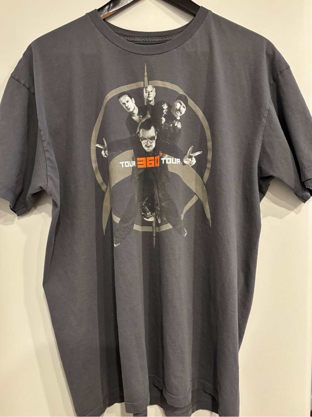 U2 Tour 360 graphic T‑Shirt - Charcoal